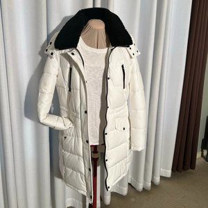 Michael Kors White Winter Coat